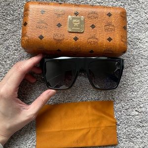 MCM stud flat top shades NWOT